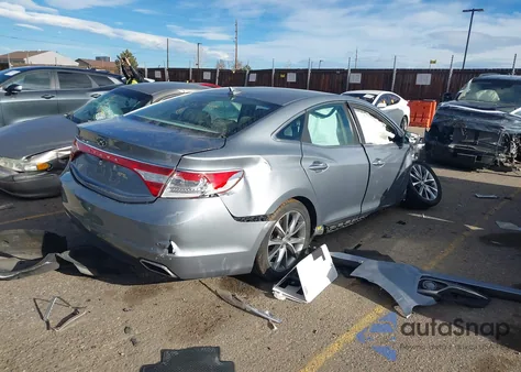 2016 Hyundai Azera из США, поврежденный, VIN KMHFG4JG2GA502985